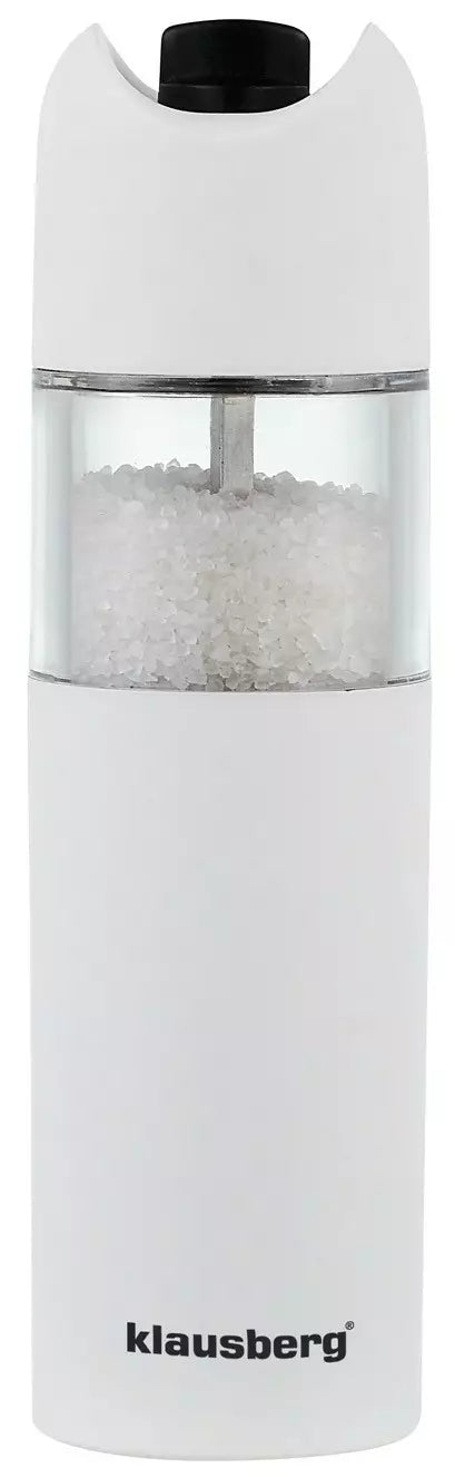 Spice Grinders – Klausberg White Gravity Pepper and Salt Grinder - Carlat
