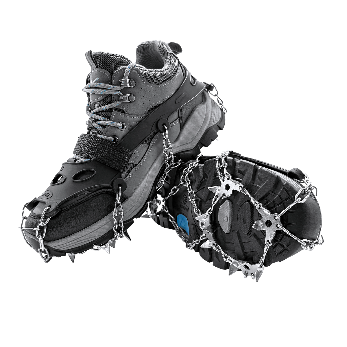 Spiked shoe grips for hiking boots, size XL (44–47), REBEL ACTIVE - Carlat