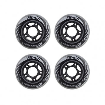 Spokey PU 76 mm Spare wheels for skates (5901180313858) - Carlat