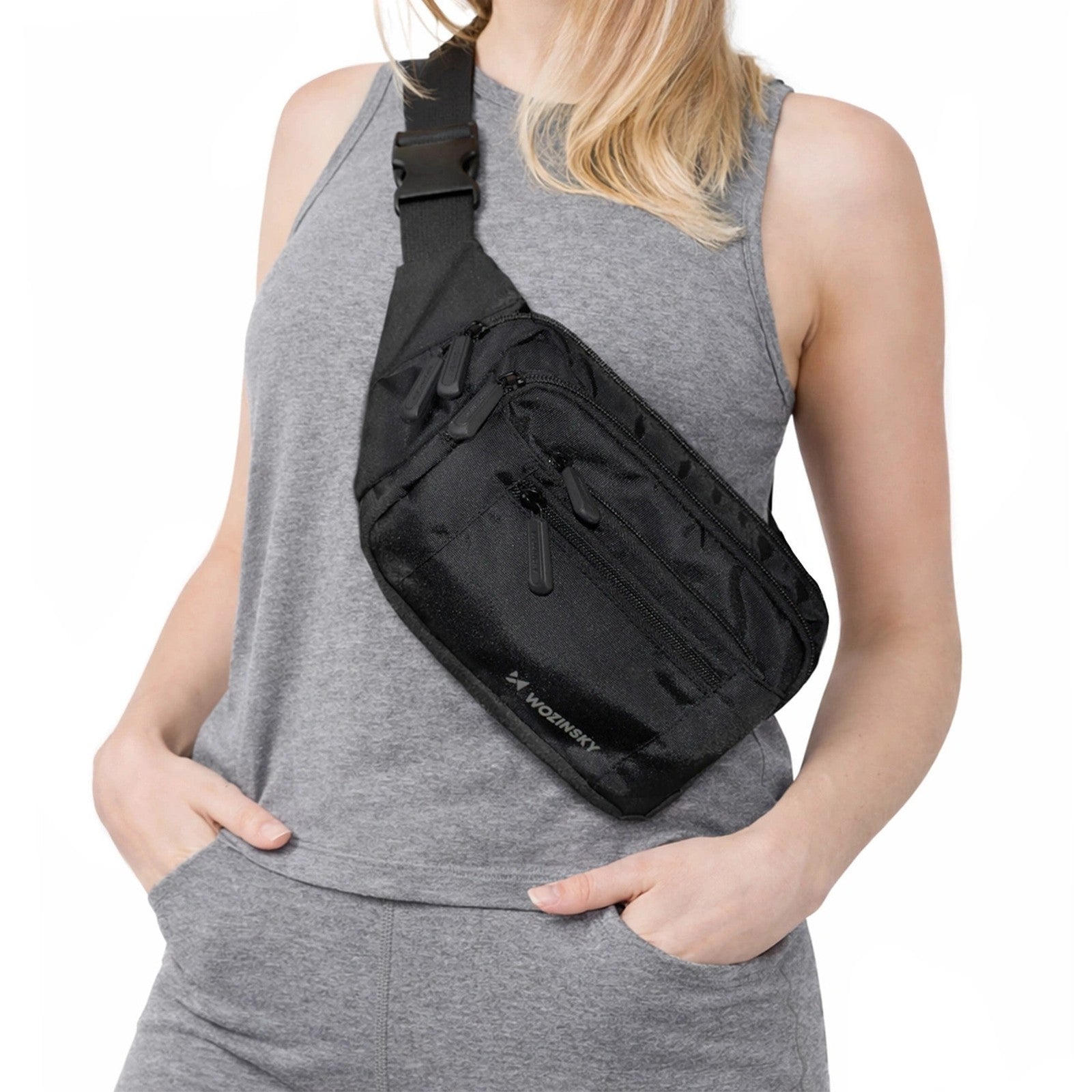 Sporting Goods – Unisex hip waist bag, adjustable strap, waterproof - Carlat