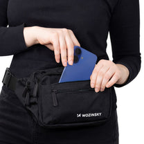 Sporting Goods – Unisex hip waist bag, adjustable strap, waterproof - Carlat