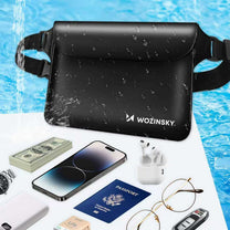 Sporting Goods – Waterproof PVC waist bag for phone, documents - Carlat