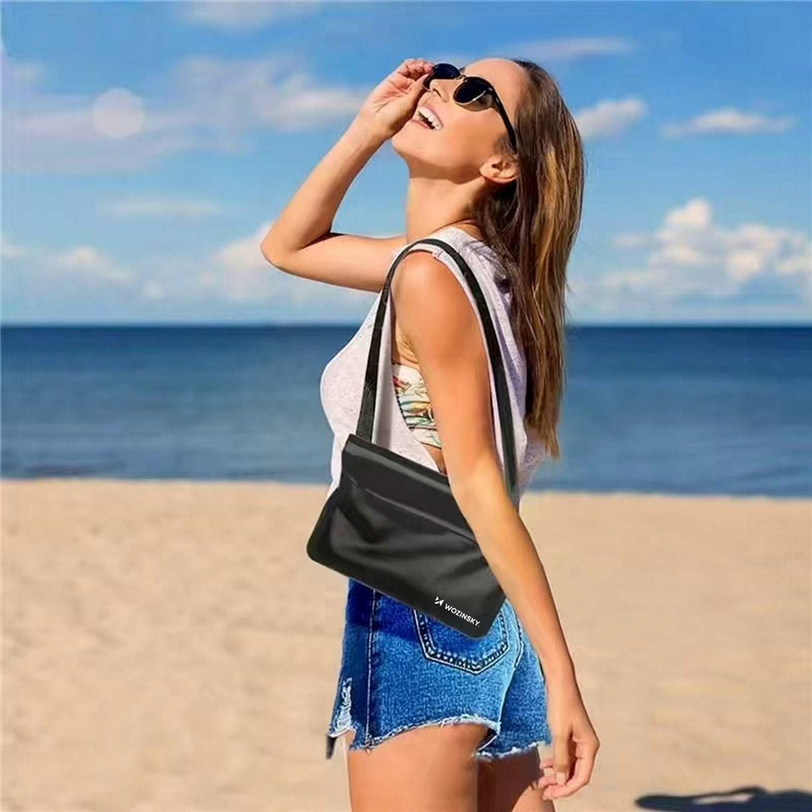 Sporting Goods – Waterproof PVC waist bag for phone, documents - Carlat