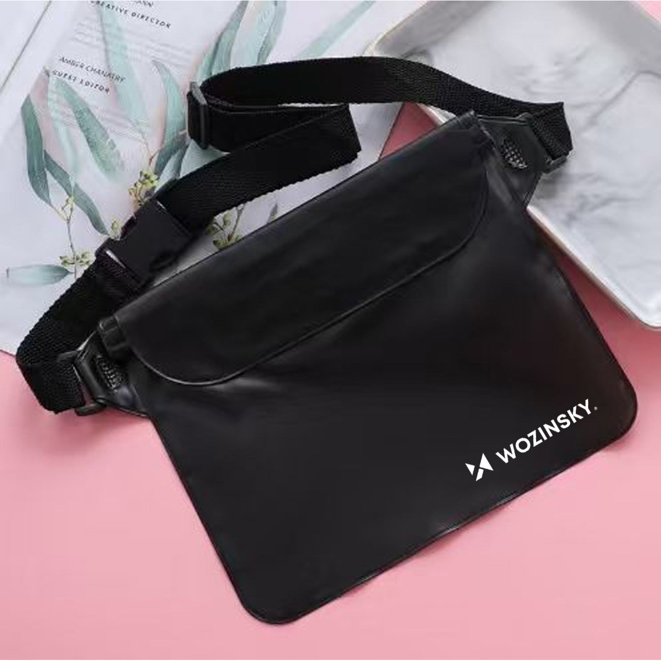 Sporting Goods – Waterproof PVC waist bag for phone, documents - Carlat