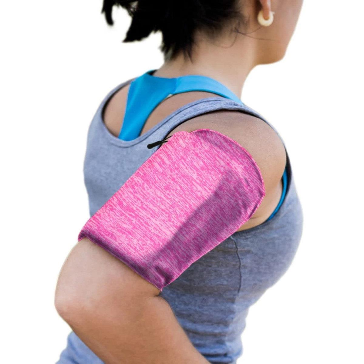 Sporting Goods – XL armband for running fitness exercises, pink - Carlat