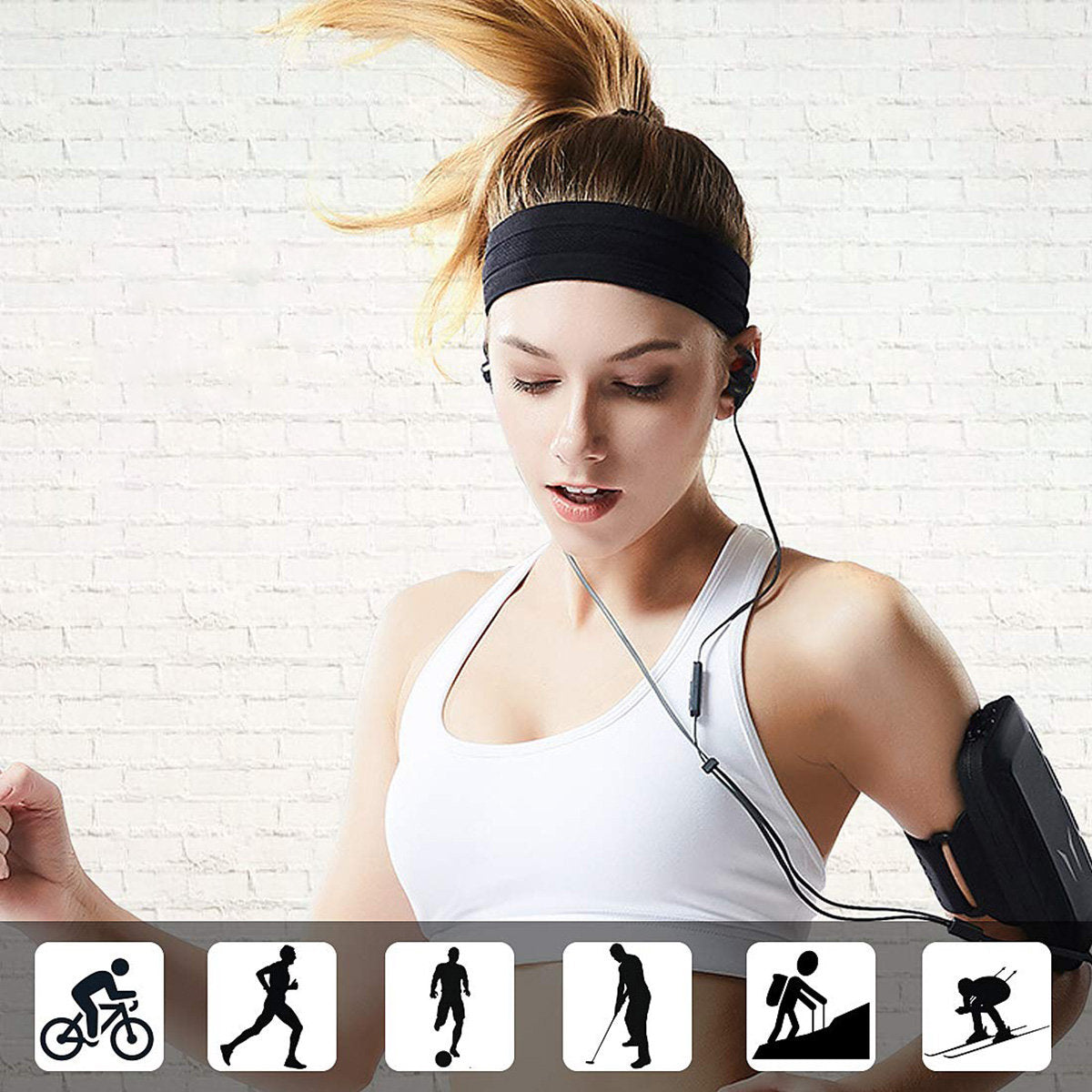 Sports Band-Aid for running exercise orange - Carlat
