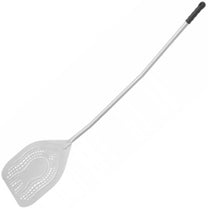 Square arena pizza shovel perforated with curved handle 325 x 1475 mm - Carlat