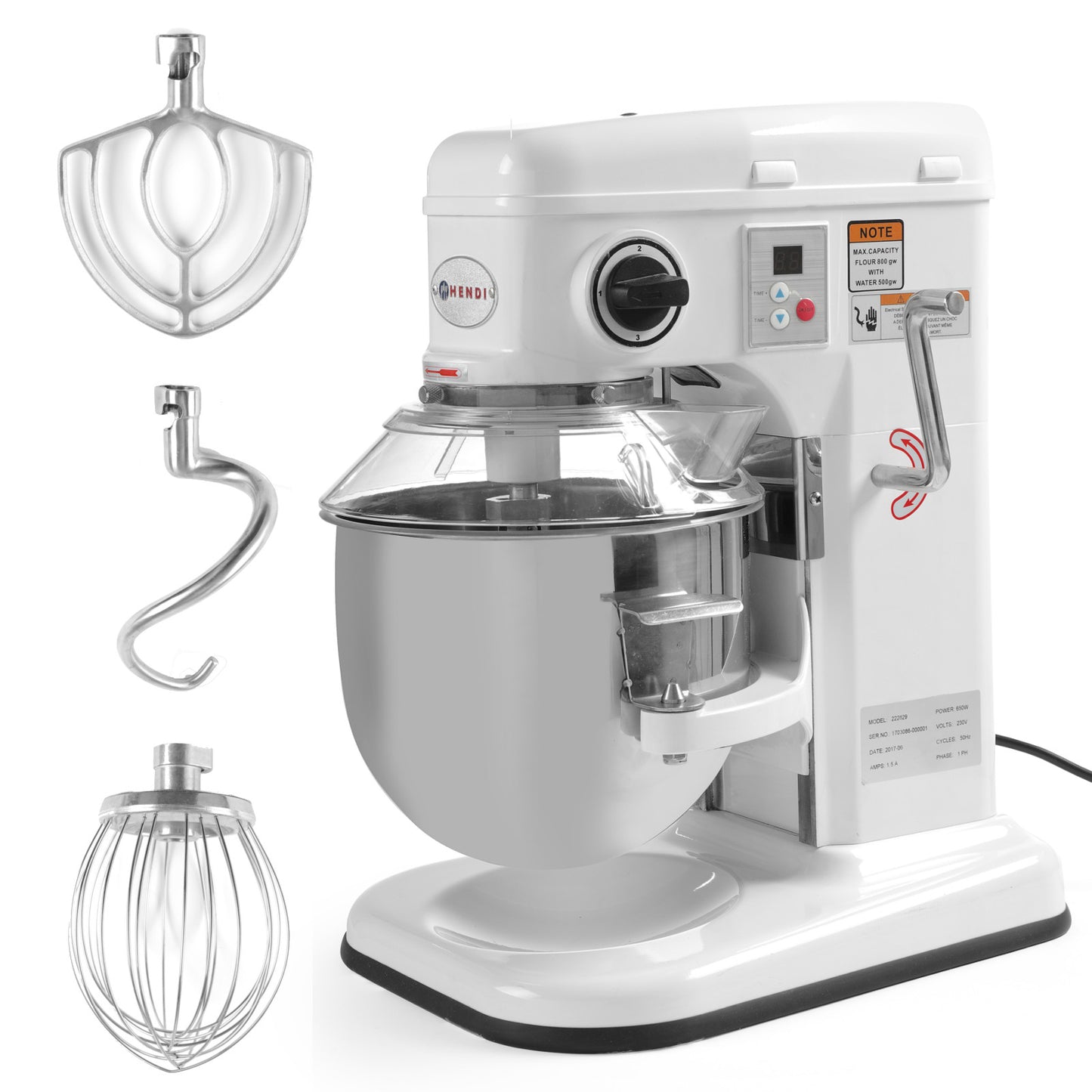 Stand Mixers – Kitchen Line 10L Hendi 222836 planetary confectionery - Carlat