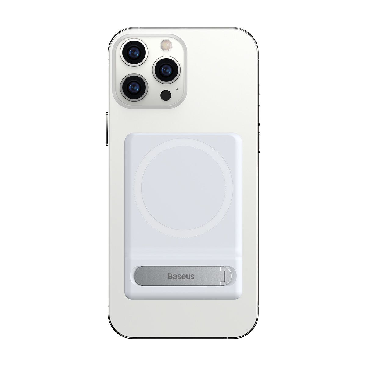 Stand for phone folding with magnetic handle white - Carlat