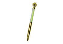 Stationery – Blue "Diamenciki" Pen with Crown, 0.7mm Refill, Assorted Colors - Carlat