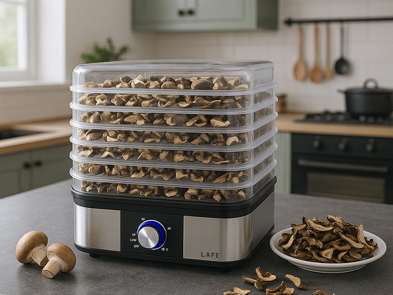 Steamers – LAFE NutriDry Mushroom and Fruit Dehydrator - Carlat