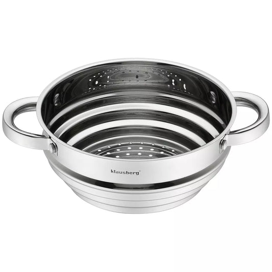 Steaming Pots – Universal steamer insert, 20 cm diameter, Klausberg steel - Carlat