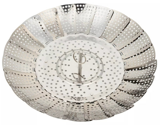 Steaming – Steamer basket for vegetables, 24 cm diameter, Kinghoff steel - Carlat