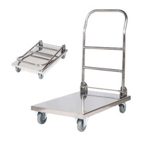 Steel folding platform trolley HoReCa platform 70x52cm - Carlat