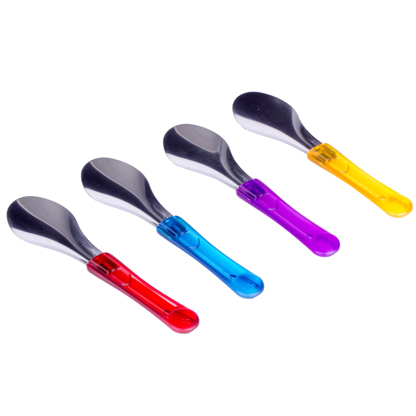 Steel ice cream spatula with yellow tritan handle - Hendi 755822 - Carlat