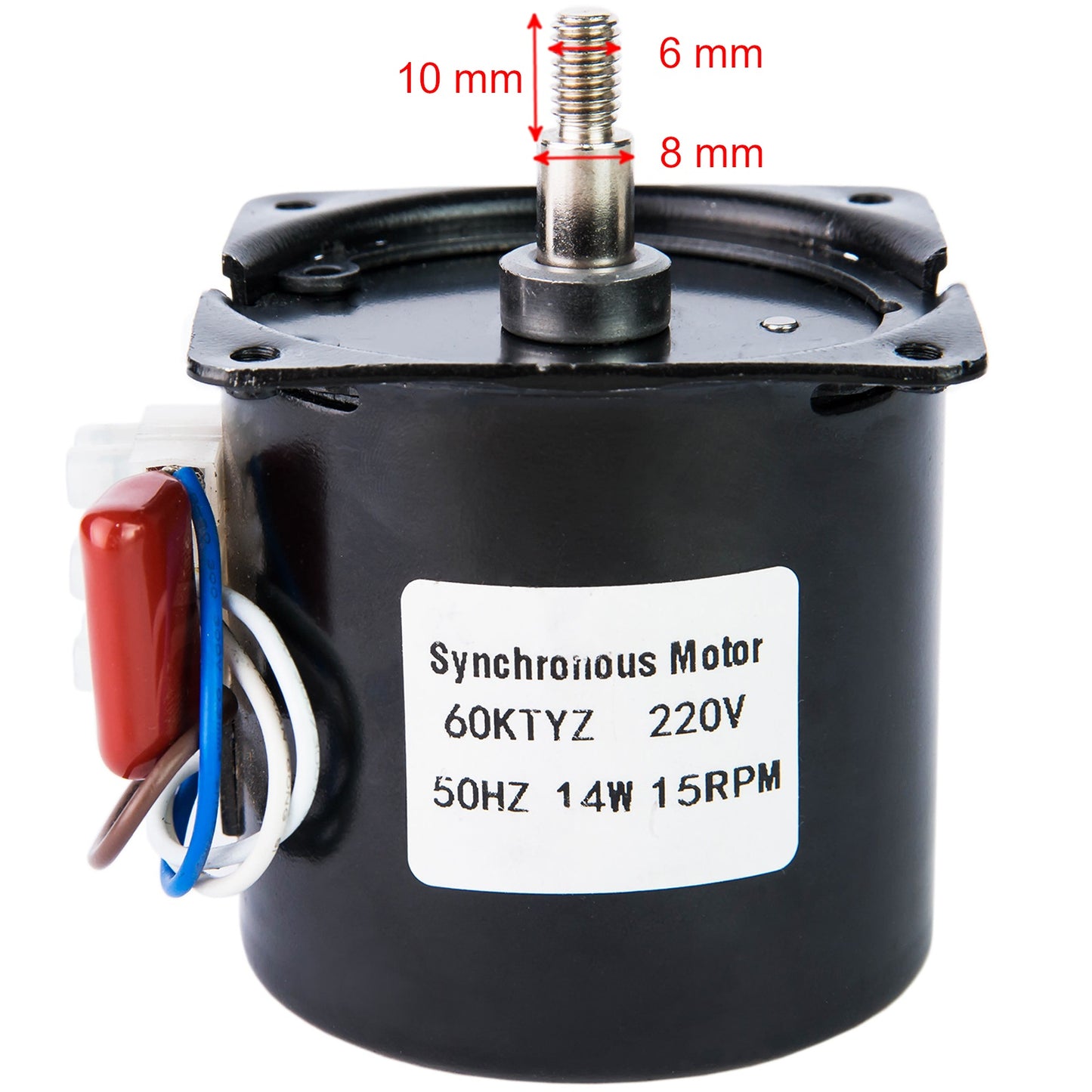 Stepper motor for Royal Catering popcorn machine 230V 14W 15RPM 60KTYZ - Carlat