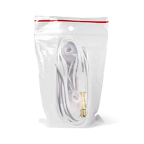 Stereo Hi-Fi Samsung wired headphones 3.5mm mini jack - white - Carlat