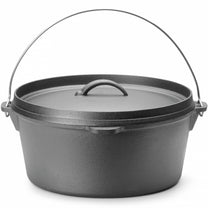 Stock Pots – Cast iron cauldron, hunting pot over the - Carlat