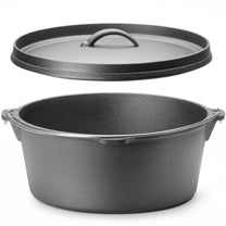 Stock Pots – Cast iron cauldron, hunting pot over the - Carlat