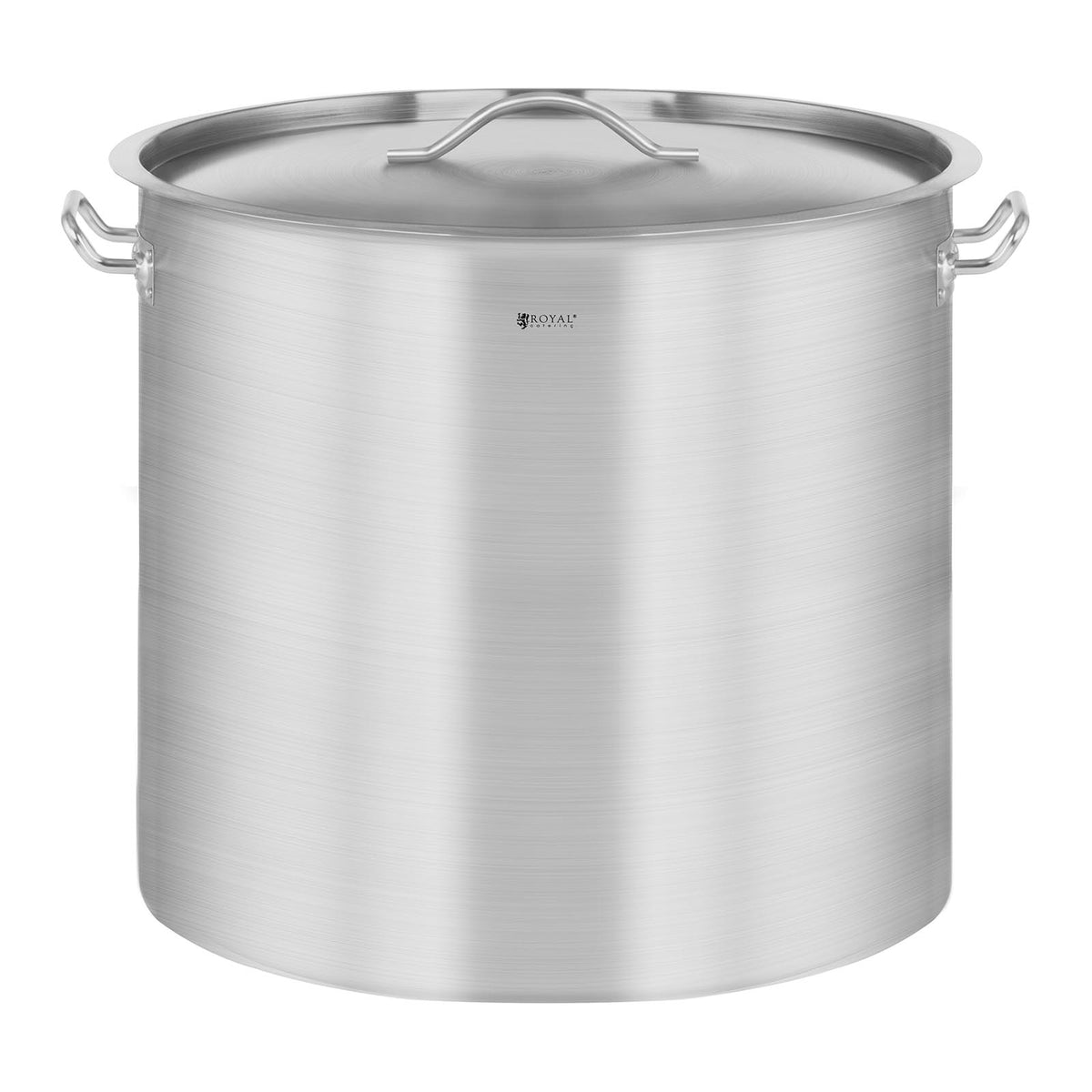 Stock Pots – Catering pot with lid, stainless steel, - Carlat