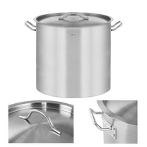 Stock Pots – Catering pot with lid, stainless steel, for - Carlat