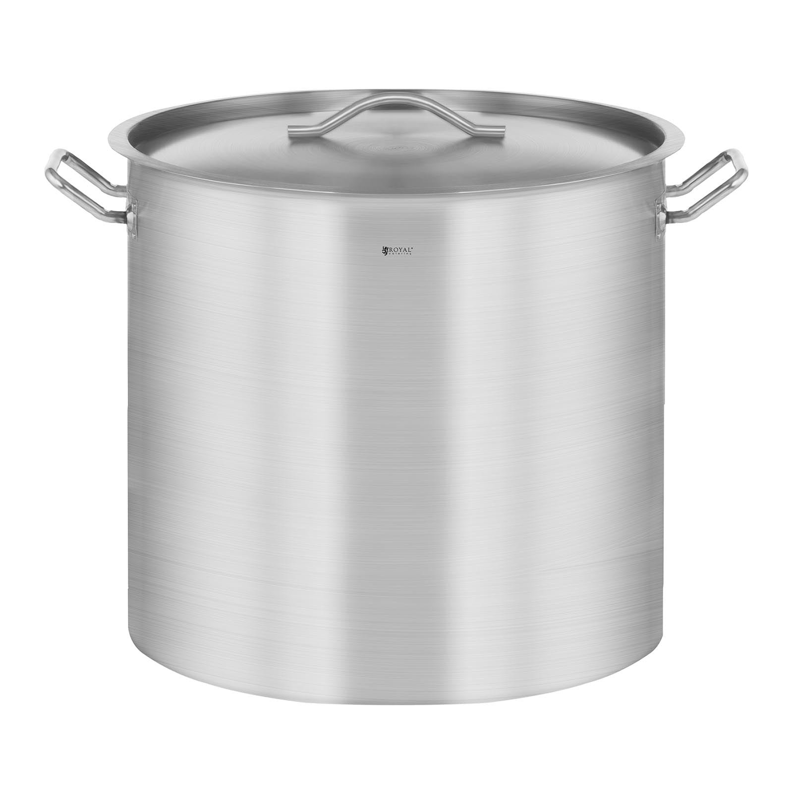 Stock Pots – Catering pot with lid, stainless steel, for - Carlat