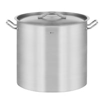 Stock Pots – Catering pot with lid, stainless steel, for - Carlat