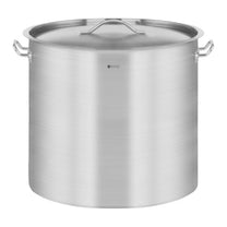Stock Pots – Catering pot with lid, stainless steel, for - Carlat