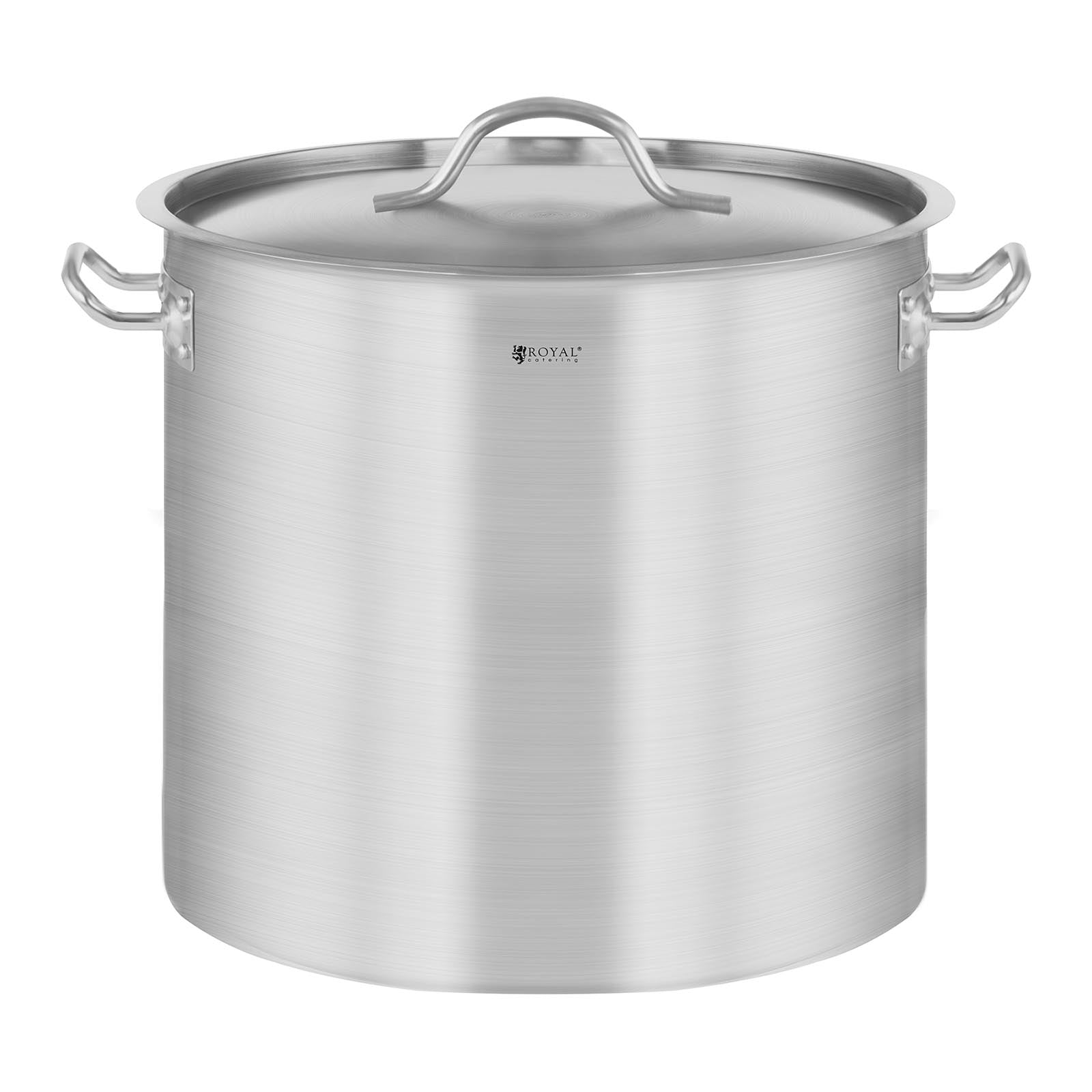 Stock Pots – Catering pot with lid, stainless steel, for - Carlat