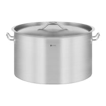Stock Pots – Catering pot with lid, stainless steel, for - Carlat