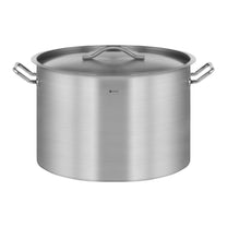 Stock Pots – Catering pot with lid, stainless steel, for - Carlat