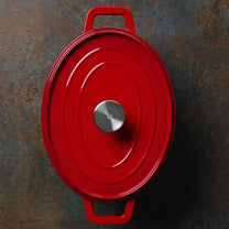 Stock Pots – Enameled cast iron pot 4.4 l red - Carlat