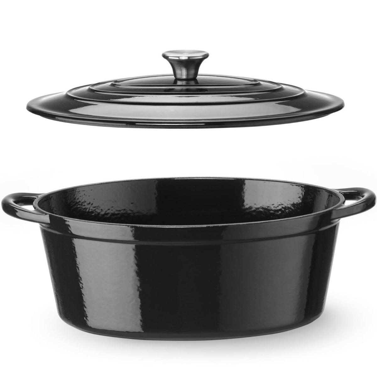 Stock Pots – Enameled oval cast iron pot 6.88 l - Carlat