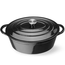 Stock Pots – Enameled oval cast iron pot 6.88 l - Carlat