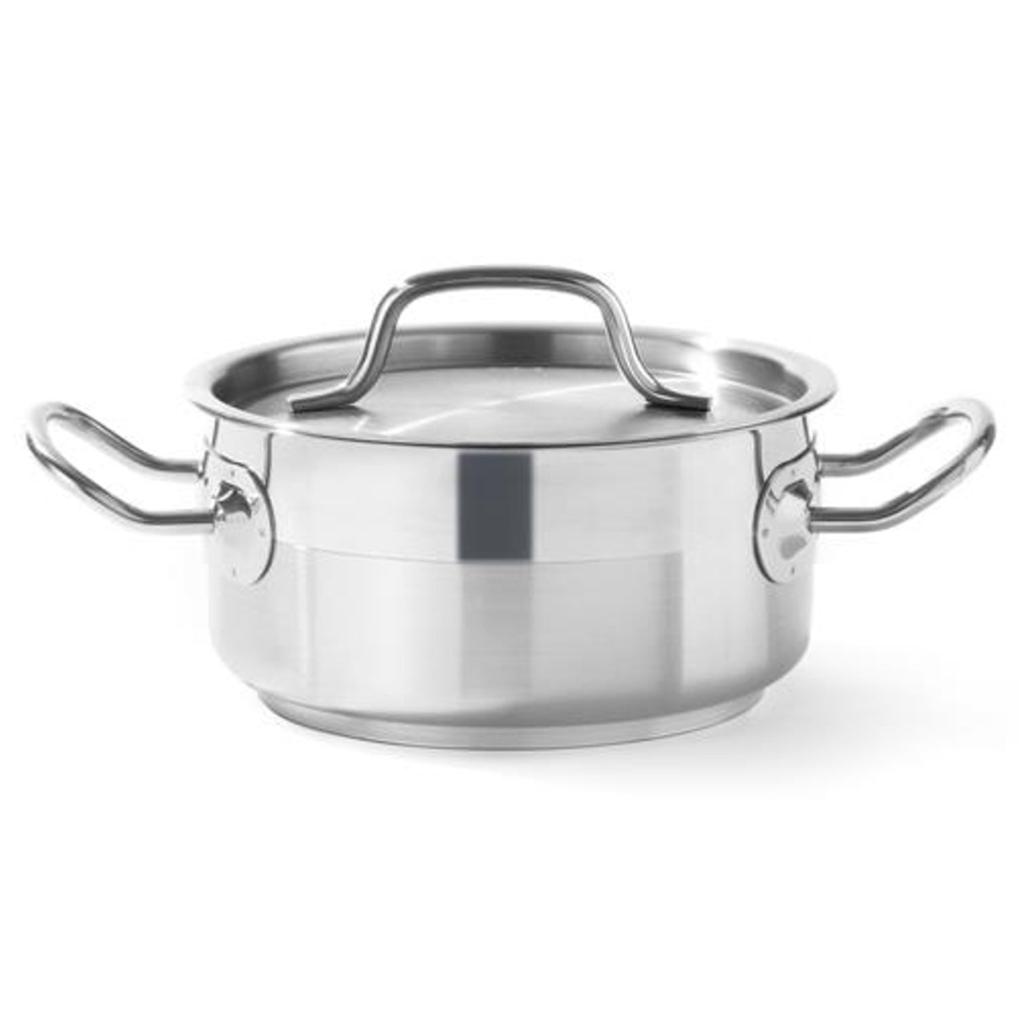 Stock Pots – Garnek niski Kitchen Line z pokrywką 2,9 - Carlat