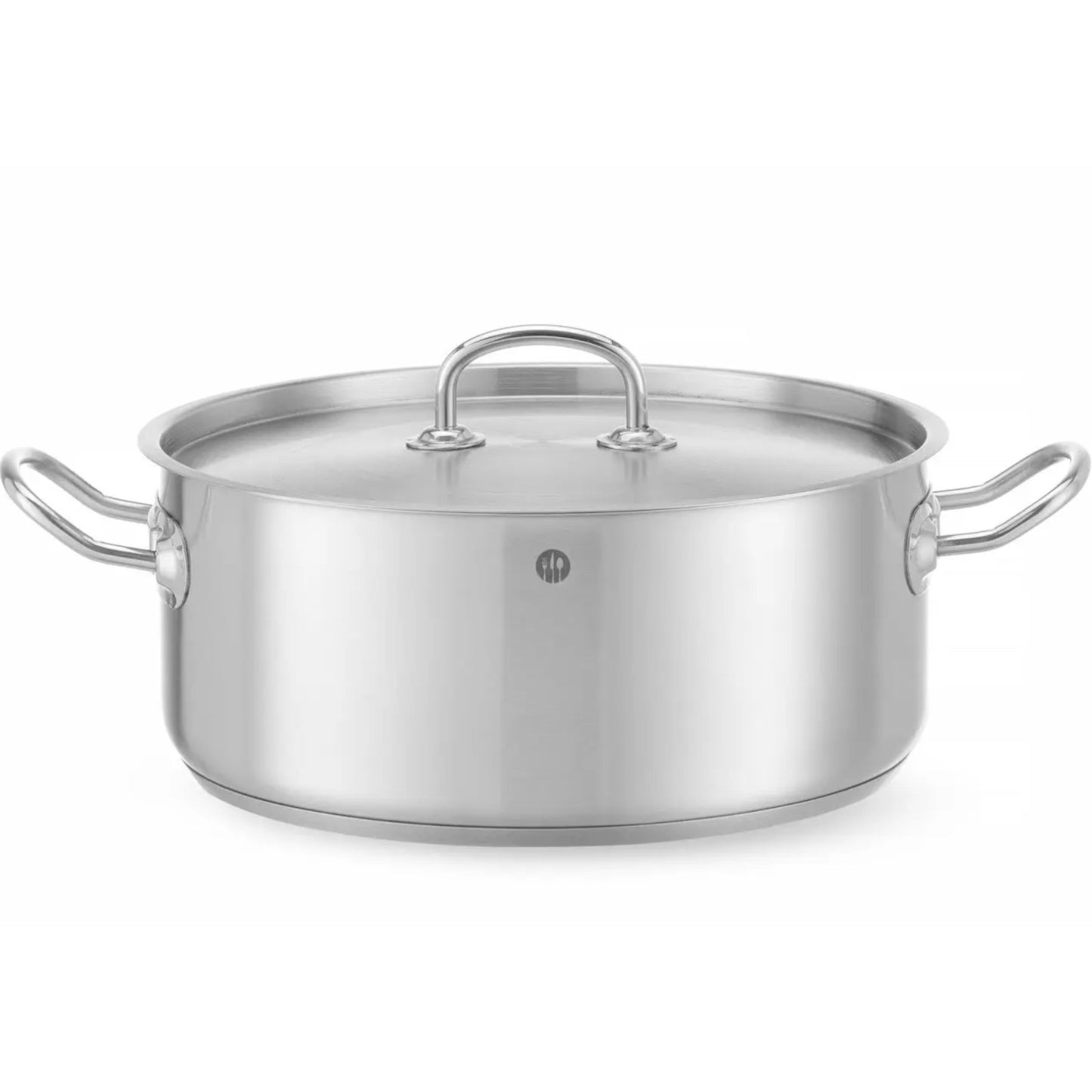 Stock Pots – Garnek niski Kitchen Line z pokrywką 7.3 - Carlat