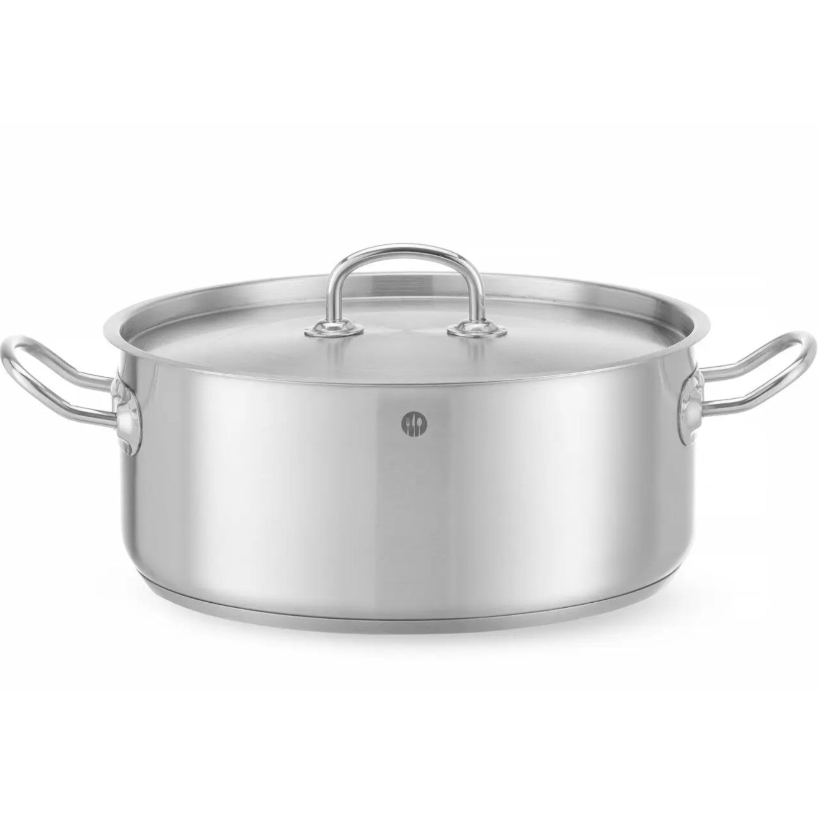 Stock Pots – Garnek niski Kitchen Line z pokrywką 7.3 - Carlat
