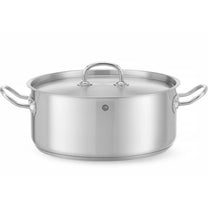 Stock Pots – Garnek niski Kitchen Line z pokrywką 7.3 - Carlat