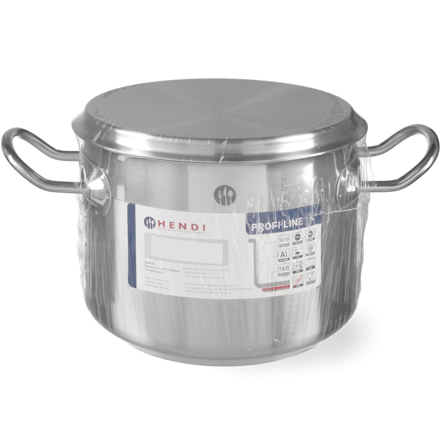 Stock Pots – Garnek niski Kitchen Line z pokrywką 7.3 - Carlat