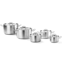 Stock Pots – Garnek średni Kitchen Line z pokrywką 9,5 - Carlat