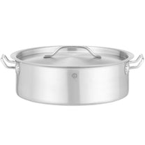 Stock Pots – Low pot with lid Budget Line 14.1 - Carlat
