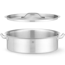 Stock Pots – Low pot with lid Budget Line 15.8 - Carlat