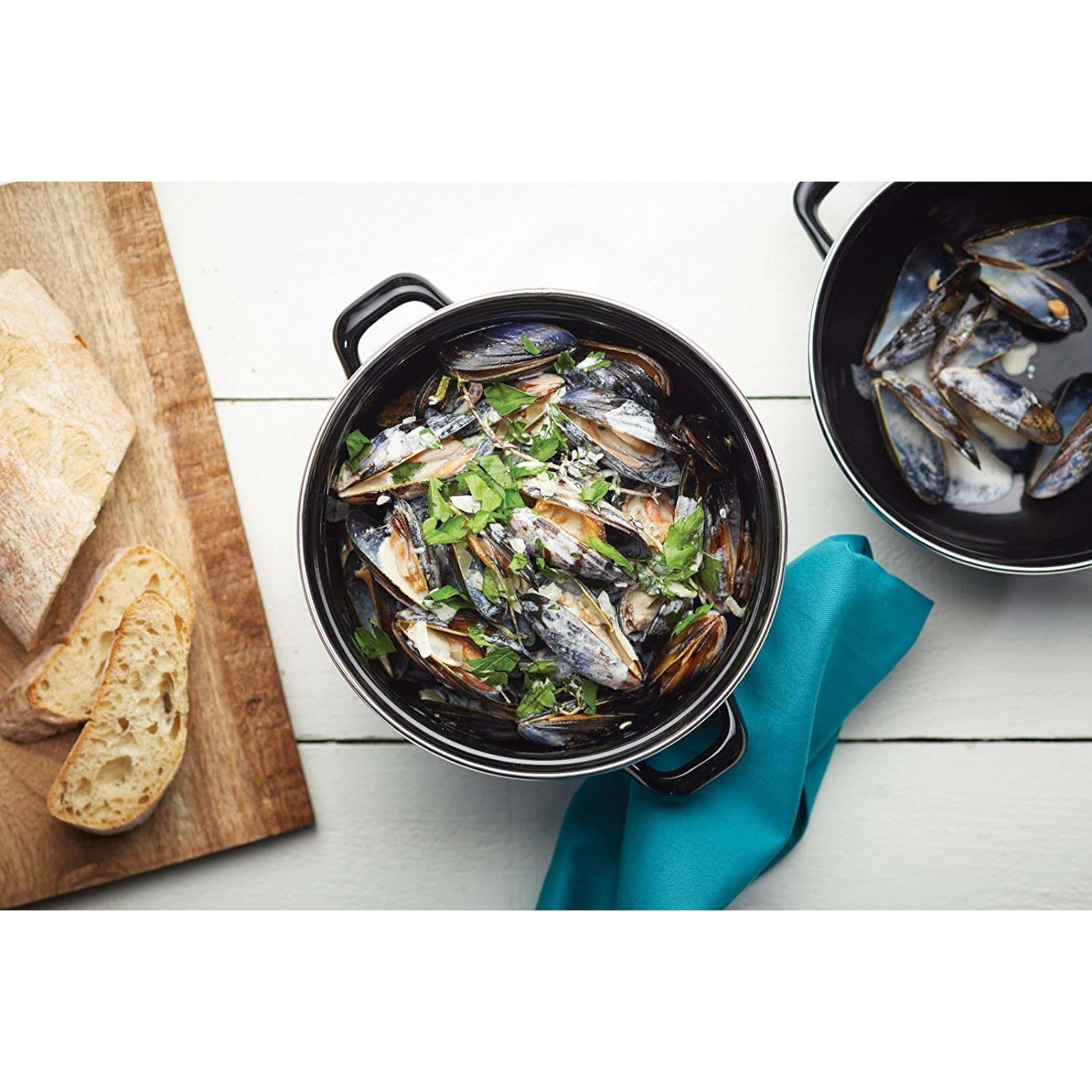 Stock Pots – Mussel pot with lid 3.5 l - Carlat