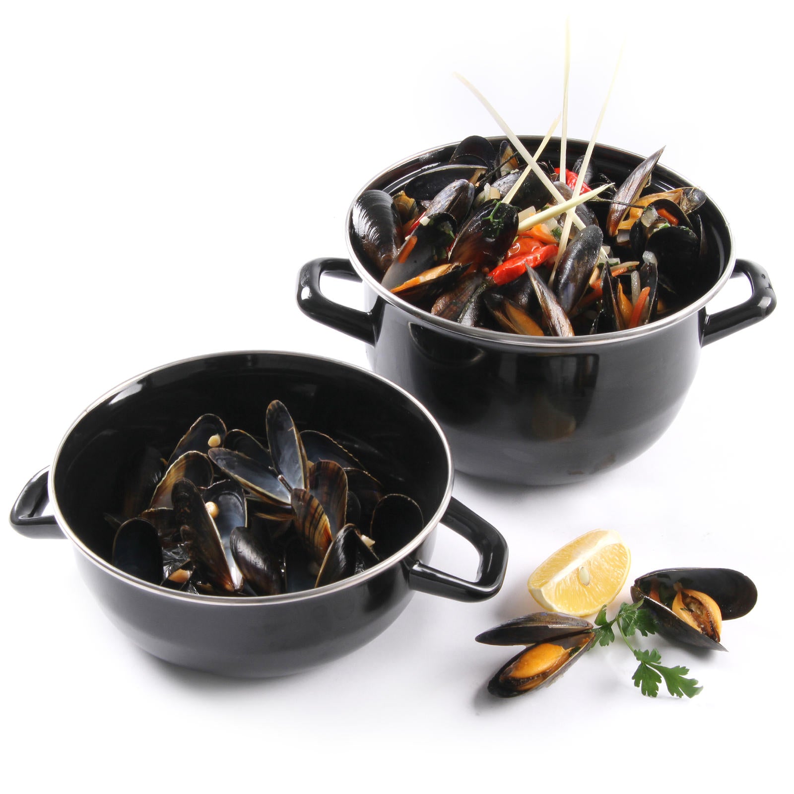 Stock Pots – Mussel pot with lid 5 l - Carlat