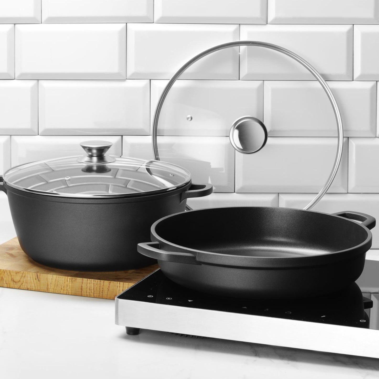 Stock Pots – Pot with lid with non-stick coating 7 - Carlat