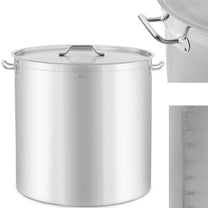 Stock Pots – Steel pot with a measuring cup lid - Carlat