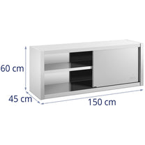 Storage Cabinets & Lockers – Catering wall cabinet with sliding - Carlat