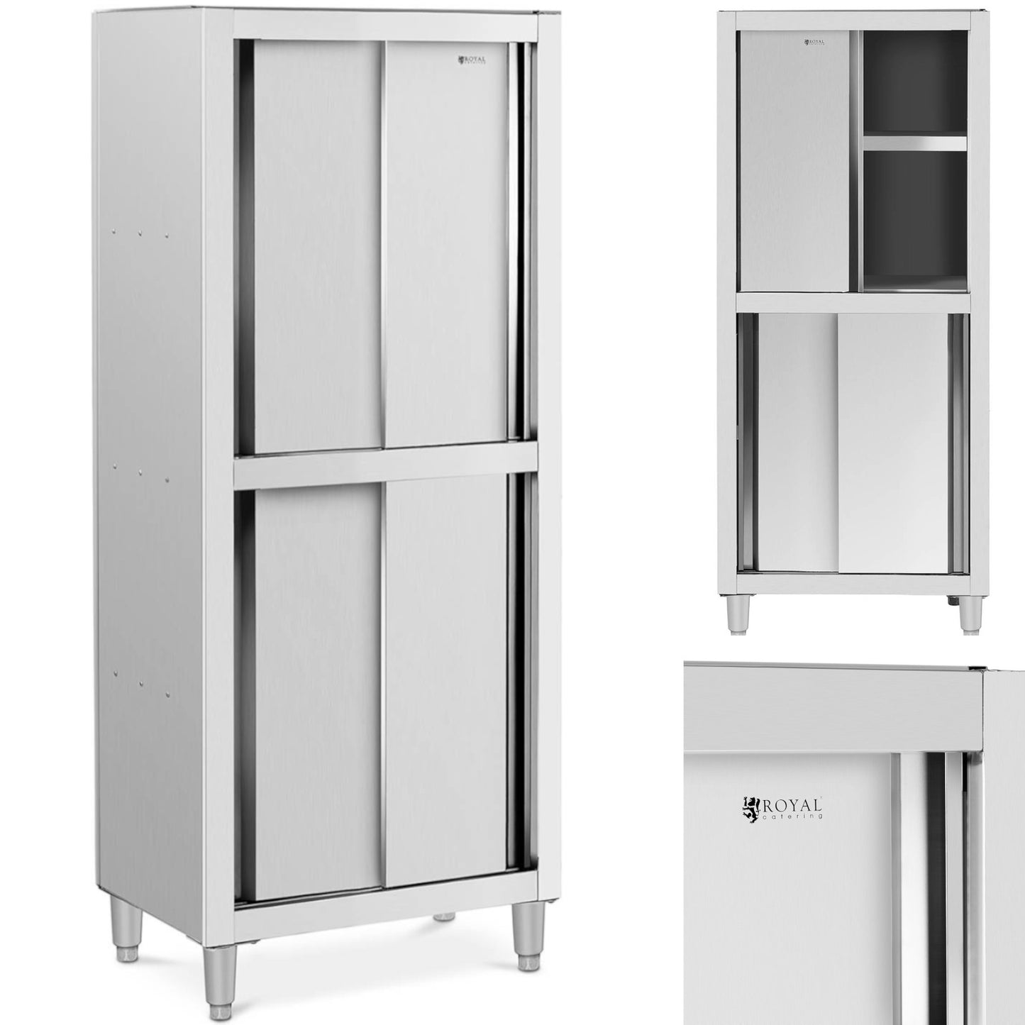 Storage Cabinets & Lockers – Stainless steel catering storage cabinet - Carlat