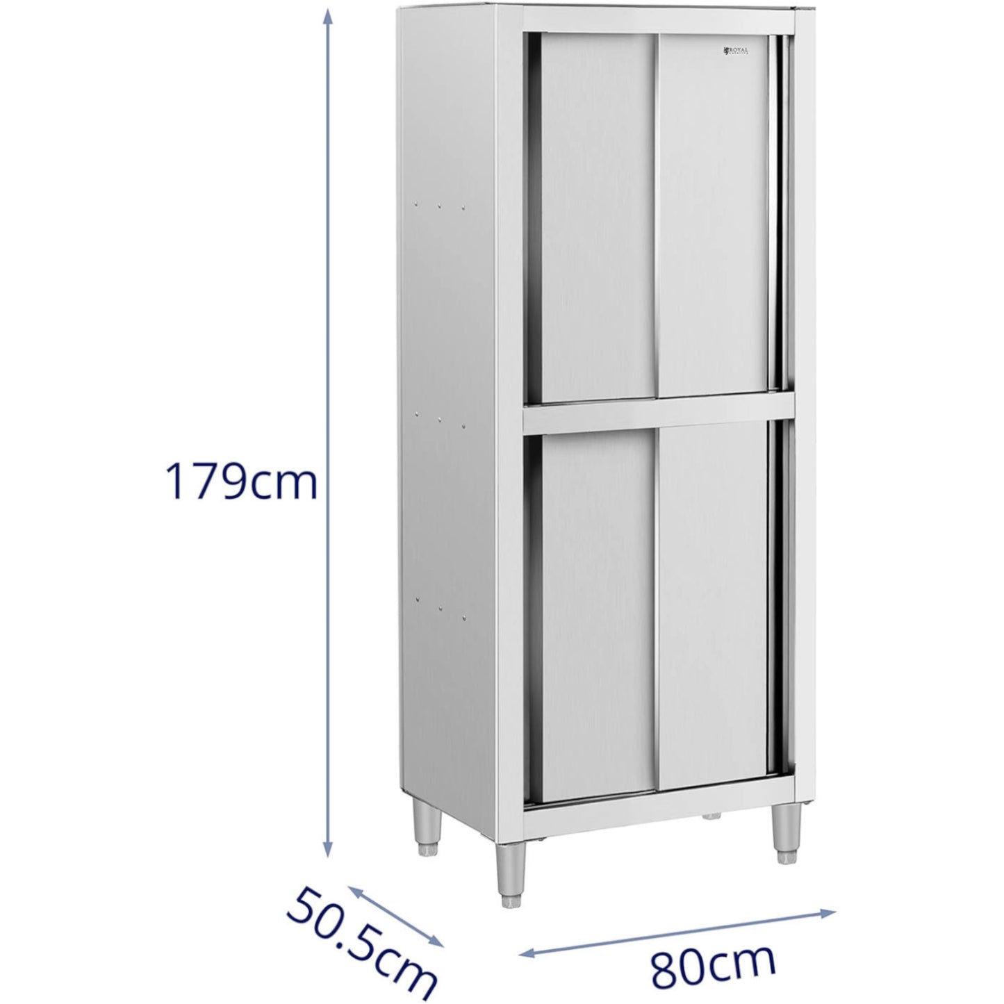 Storage Cabinets & Lockers – Stainless steel catering storage cabinet - Carlat