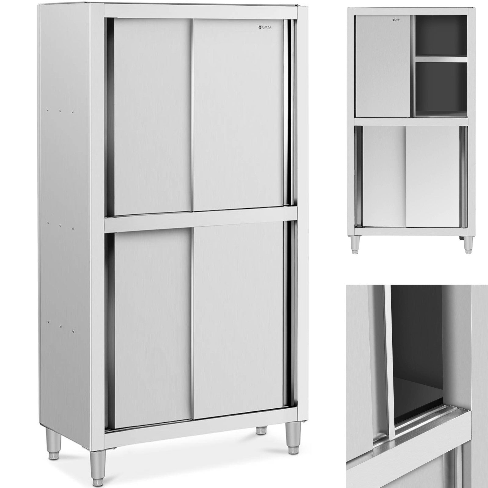 Storage Cabinets & Lockers – Stainless steel catering storage cabinet - Carlat